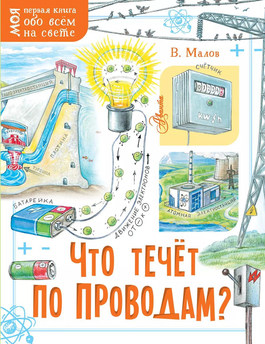 Обложка книги "Владимир Малов: Что течёт по проводам?"