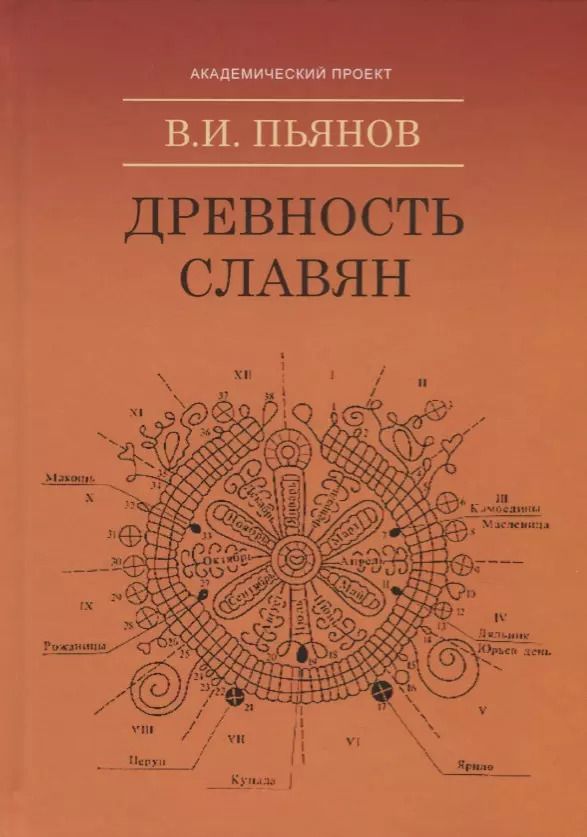 Обложка книги "Владимир Пьянов: Древность славян"