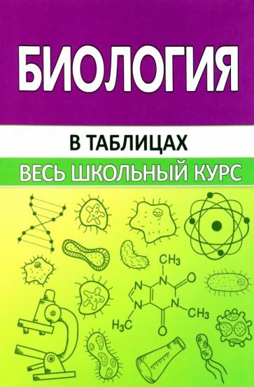 Обложка книги "Владимир Шахович: Биология. В таблицах"
