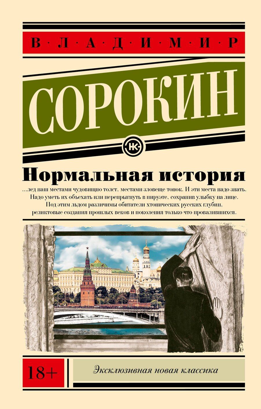 Обложка книги "Владимир Сорокин: Нормальная история"