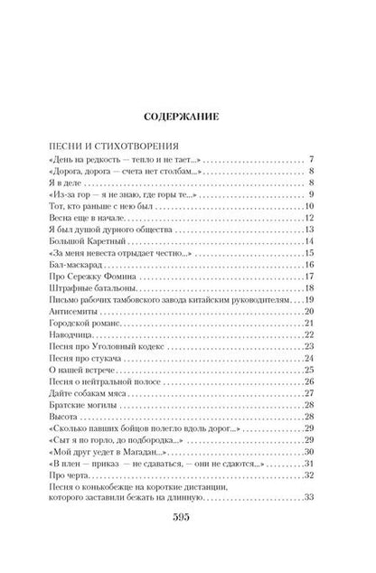 Фотография книги "Владимир Высоцкий: Малое собрание сочинений"