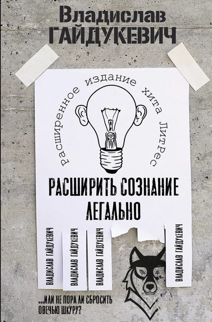 Обложка книги "Владислав Гайдукевич: Расширить сознание легально. Не пора ли сбросить овечью шкуру?"