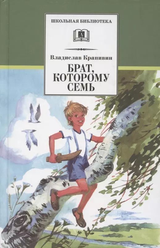 Обложка книги "Владислав Крапивин: Брат, которому семь"