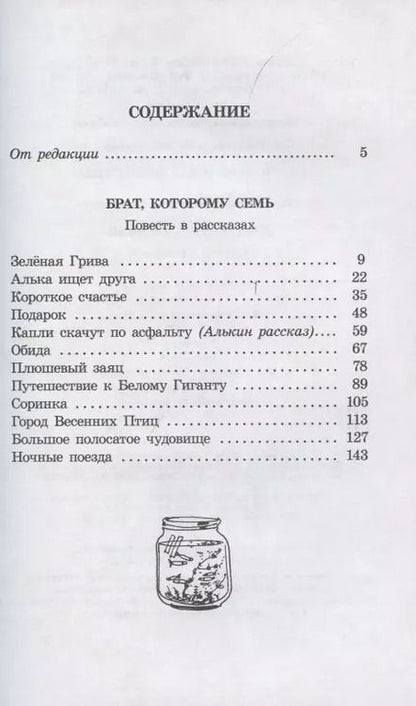 Фотография книги "Владислав Крапивин: Брат, которому семь"