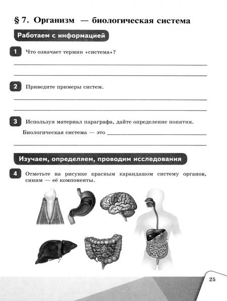 Фотография книги "Владислав Сивоглазов: Биология. 6 класс. Рабочая тетрадь. Базовый уровень. ФГОС"