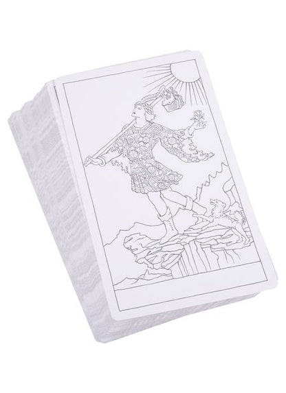 Фотография книги "Воронцов: Таро Уэйта в контурах. 78 карт для раскрашивания и медитации"