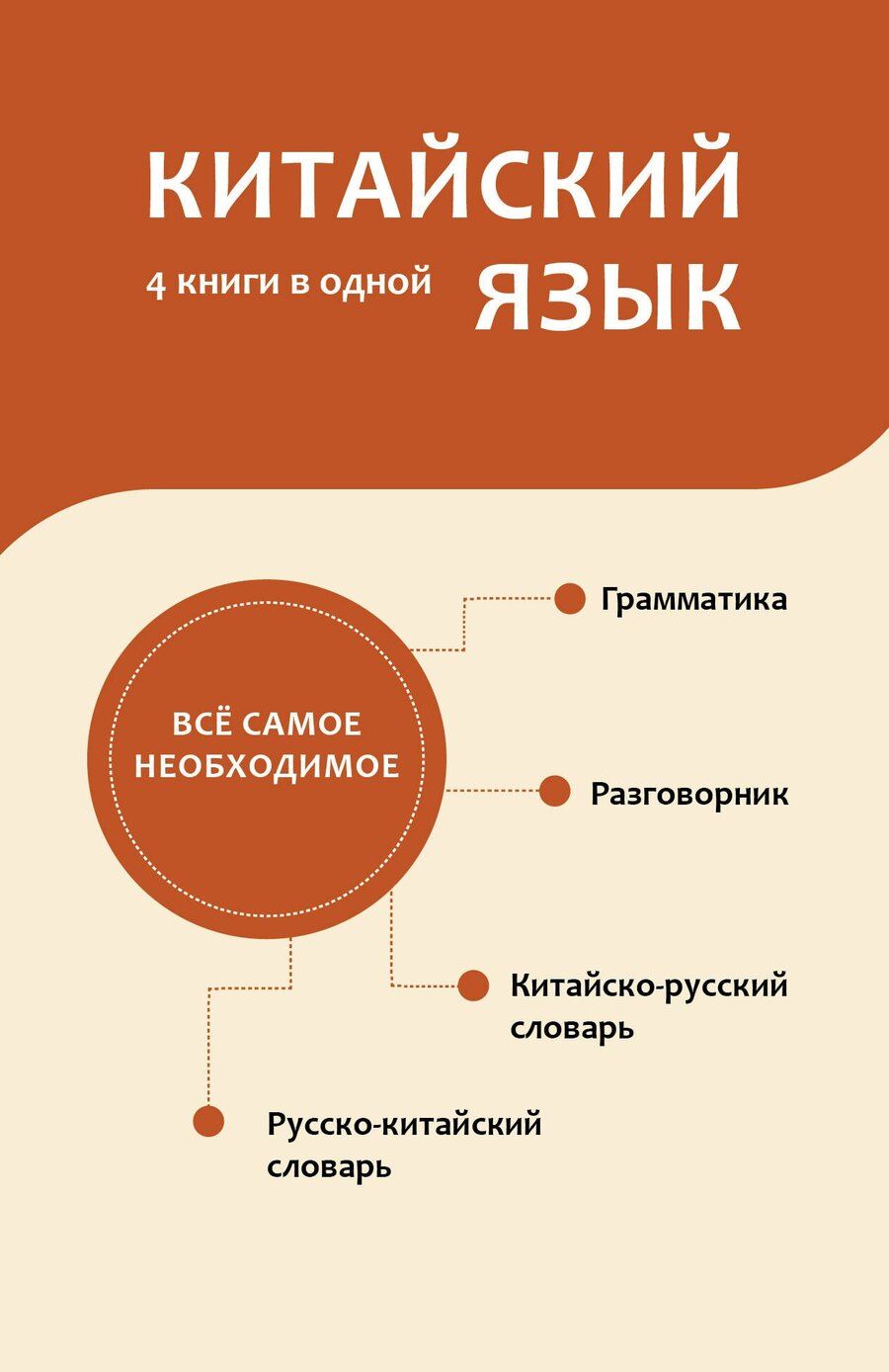 Обложка книги "Воропаев, Тяньюй: Китайский язык. 4 книги в одной: разговорник, китайско-русский словарь, русско-китайский словарь, грамматика"