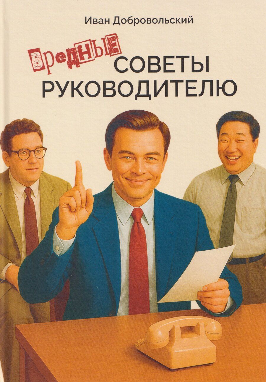 Обложка книги "Вредные советы руководителю"