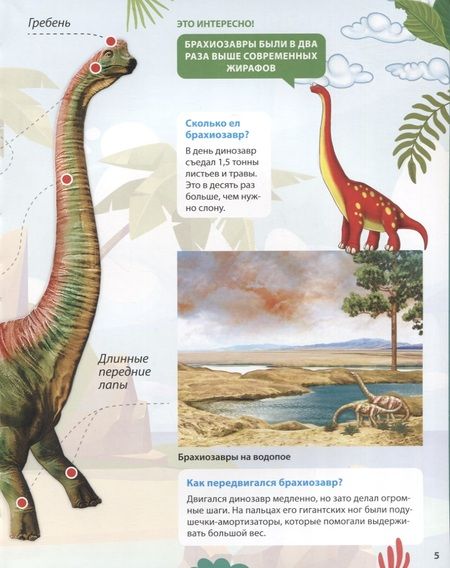 Фотография книги "Все о динозаврах малышам. Первая детская энциклопедия"