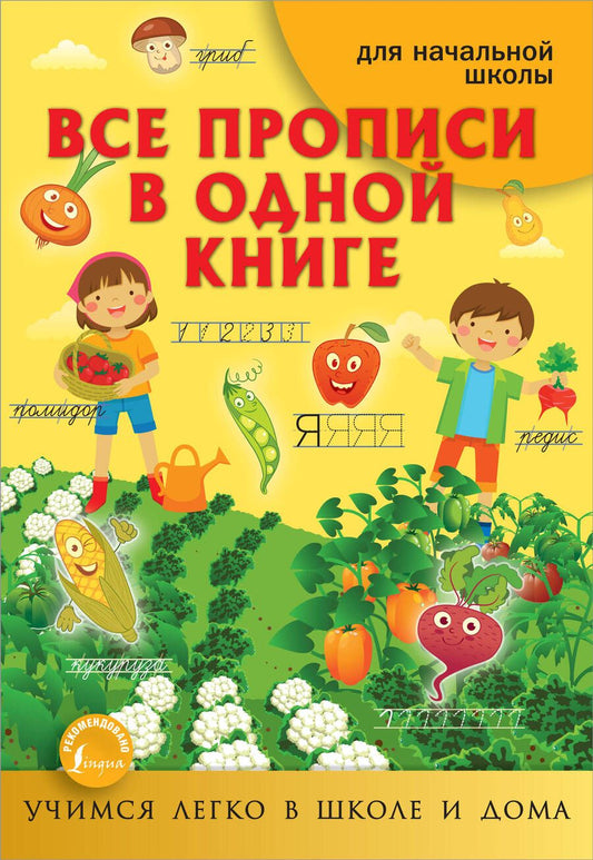 Обложка книги "Все прописи в одной книге"