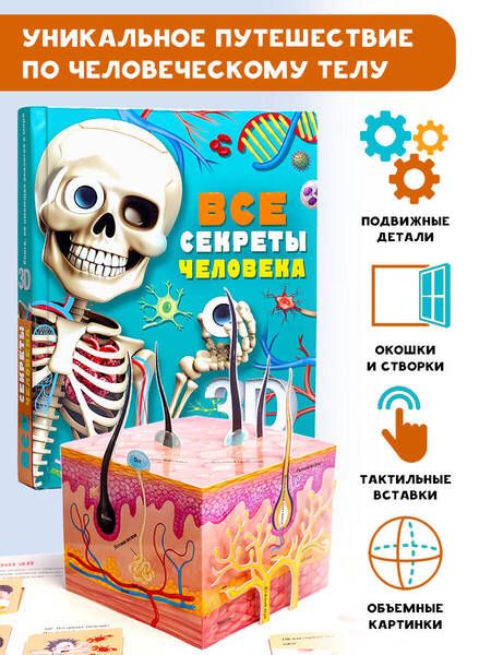 Фотография книги "Все секреты человека"