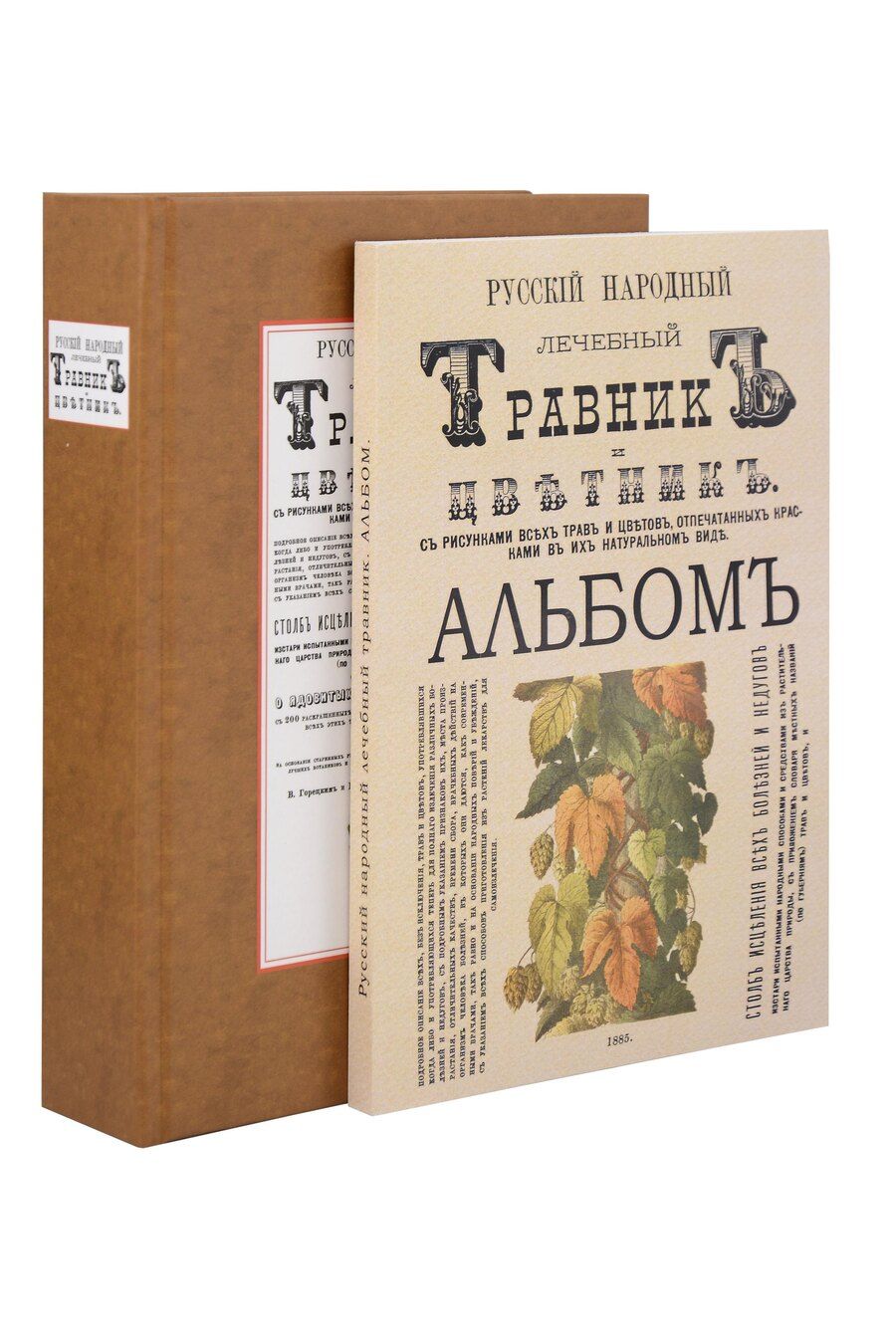 Обложка книги "Всеслав Гаврилович: Русский народный лечебный травник и цветник. С 150 раскрашенных и художественно выполненных с натуры рисунков всех этих трав и цветков и с рисунками в тексте (Комплект из 2-х книг)"