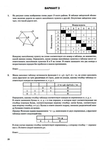 Фотография книги "Вячеслав Лещинер: ЕГЭ-2024. Информатика. 16 вариантов. Типовые варианты экзаменационных заданий от разработчиков ЕГЭ"