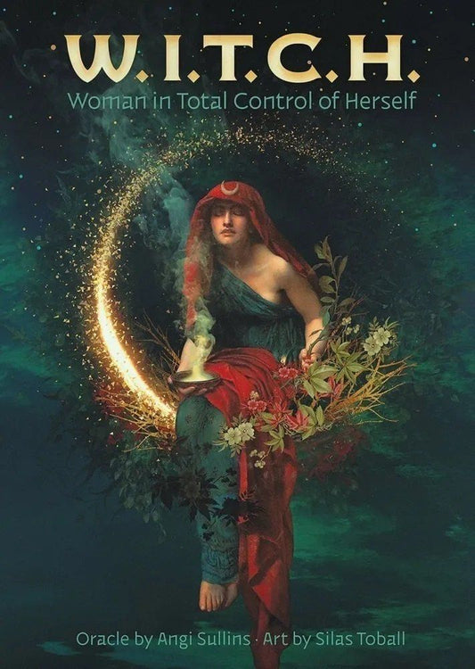 Обложка книги "W.I.T.C.H. ORACLE (44 карты+путеводитель)"