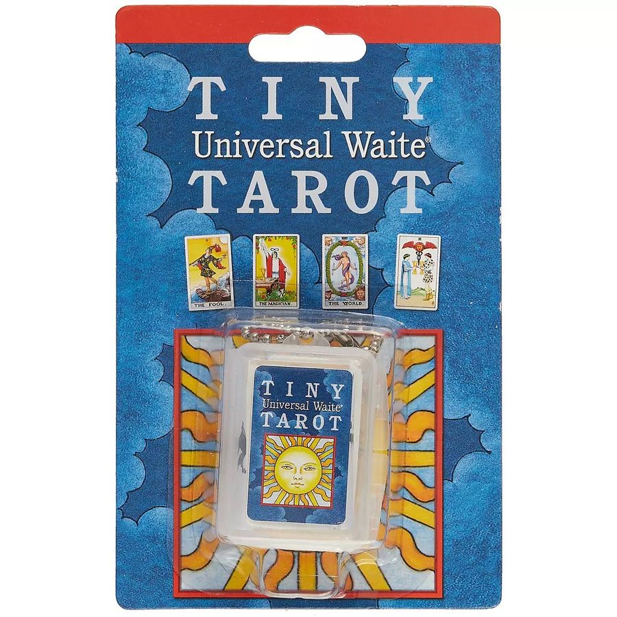 Обложка книги "Waite Edward: Таро Аввалон, Universal Waite Tarot Key Chain Универсальное Таро Уэйта брелок для ключей (карты+инструкция на англ"