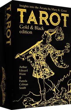 Обложка книги "Waite, Greer: Tarot Gold & Black edition"