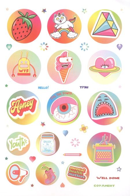 Фотография книги "Wild Wild Stickers. Более 400 ярких наклеек!"