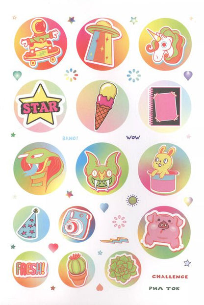 Фотография книги "WOW Bullet Journal Stickers. Более 400 дерзких наклеек!"