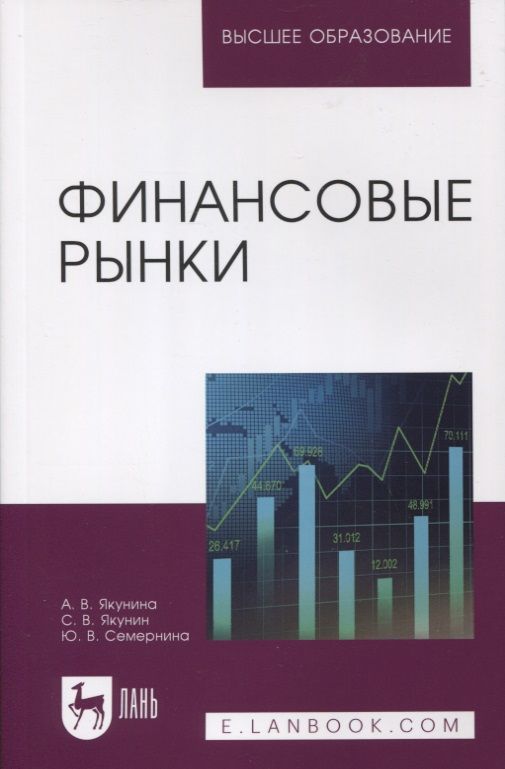 Обложка книги "Якунина, Якунин, Семернина: Финансовые рынки. Учебное пособие"