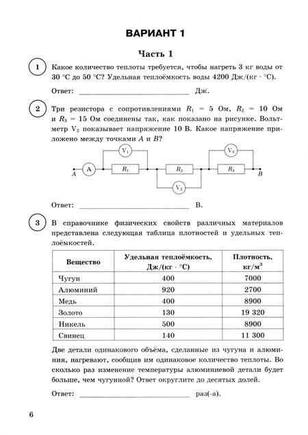 Фотография книги "Якута, Черникова, Черников: ВПР. Физика. 8 класс. 15 вариантов. Типовые задания. ФГОС"