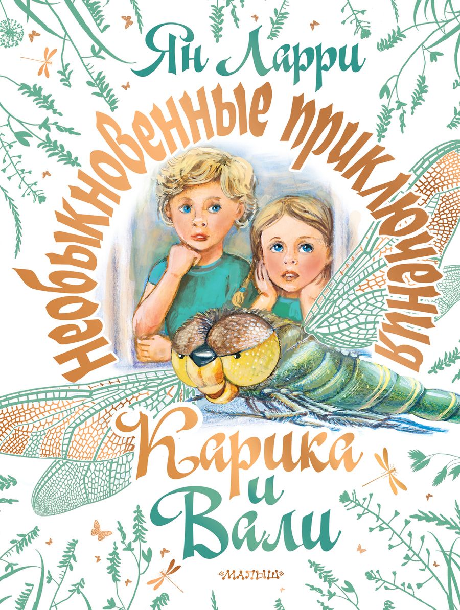 Обложка книги "Ян Ларри: Необыкновенные приключения Карика и Вали"