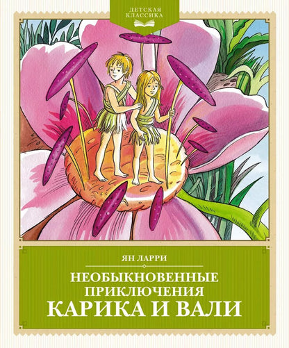 Обложка книги "Ян Ларри: Необыкновенные приключения Карика и Вали"
