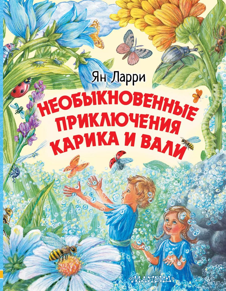 Обложка книги "Ян Ларри: Необыкновенные приключения Карика и Вали"