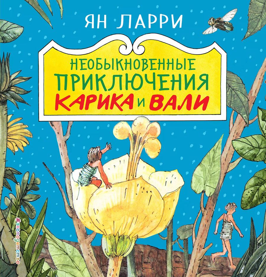 Обложка книги "Ян Ларри: Необыкновенные приключения Карика и Вали"