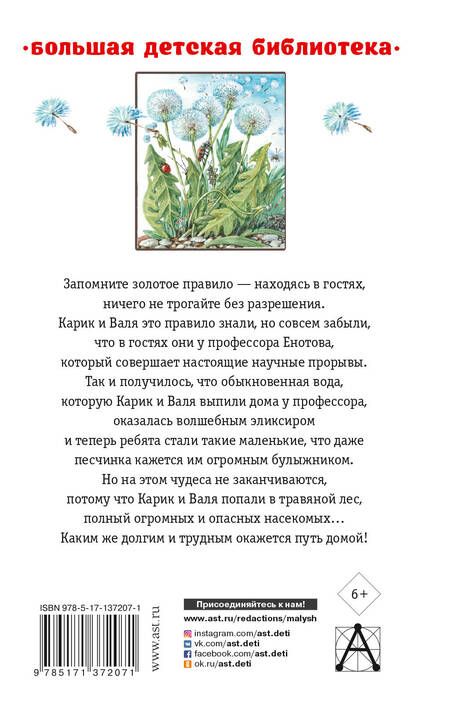 Фотография книги "Ян Ларри: Необыкновенные приключения Карика и Вали"