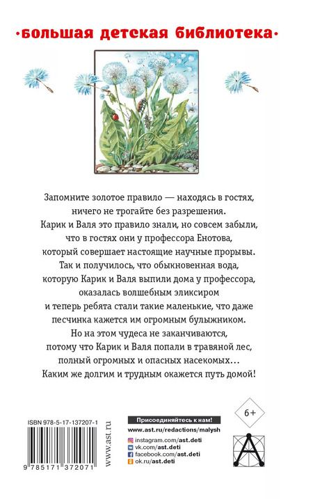 Фотография книги "Ян Ларри: Необыкновенные приключения Карика и Вали"