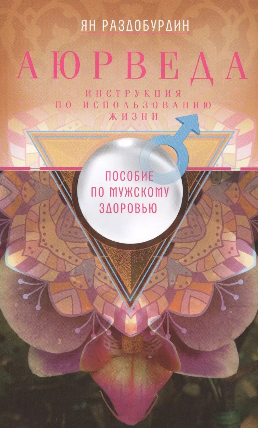 Обложка книги "Ян Раздобурдин: Аюрведа. Пособие по мужскому здоровью"