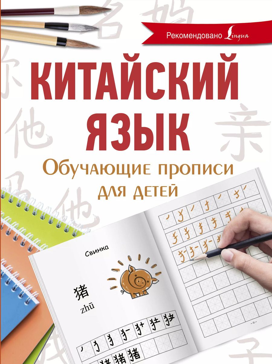 Обложка книги "Яна Алексеевна: Китайский язык. Обучающие прописи для детей"