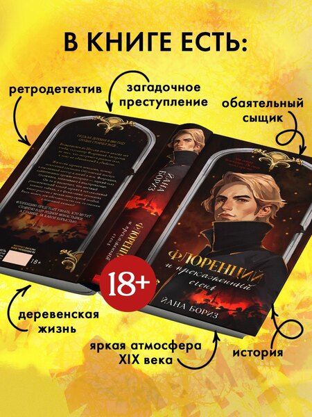 Фотография книги "Йана Бориз: Флоренций и прокаженный огонь"