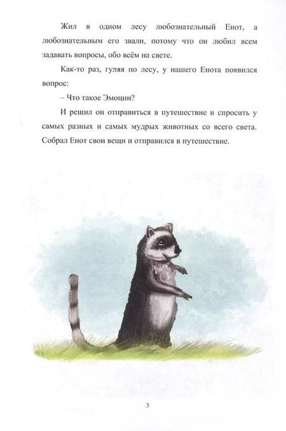 Фотография книги "Яна Сакрал: Путешествие енота в мир эмоций"