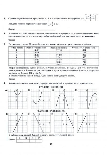 Фотография книги "Ященко, Антропов, Высоцкий: ЕГЭ-2024. Математика. Базовый уровень. 36 вариантов. Типовые варианты экзаменационных заданий"