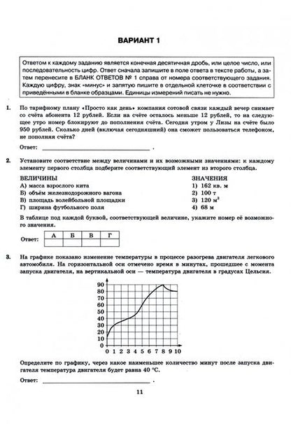 Фотография книги "Ященко, Антропов, Высоцкий: ЕГЭ-2024. Математика. Базовый уровень. 50 вариантов. Типовые варианты экзаменационных заданий"