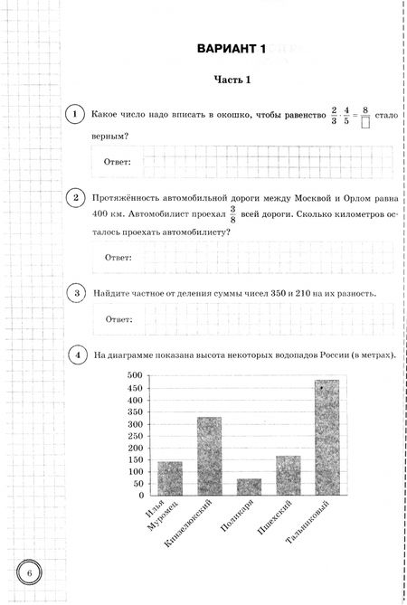Фотография книги "Ященко, Высоцкий, Титова: ВПР. Математика. 5 класс. 25 вариантов. Типовые задания. ФГОС"