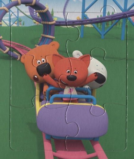 Фотография книги "Е. Ковалева: Ми-ми-мишки. Лесные приключения. Книжка с пазлами"