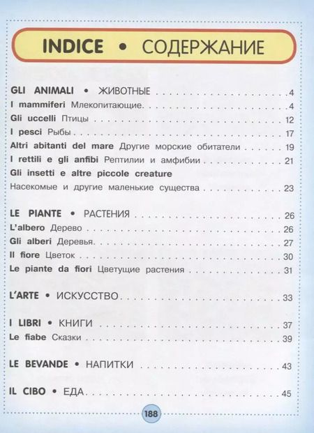 Фотография книги "Е. Окошкина: Итальянско-русский визуальный словарь для детей"