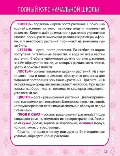 Фотография книги "Е. Полещук: Окружающий мир. 1-4 класс. Полный курс начальной школы в таблицах"
