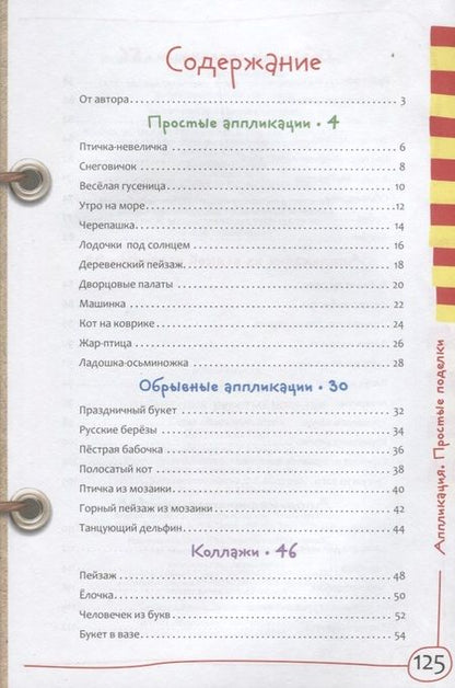 Фотография книги "Е.А. Румянцева: Аппликация. Простые поделки"