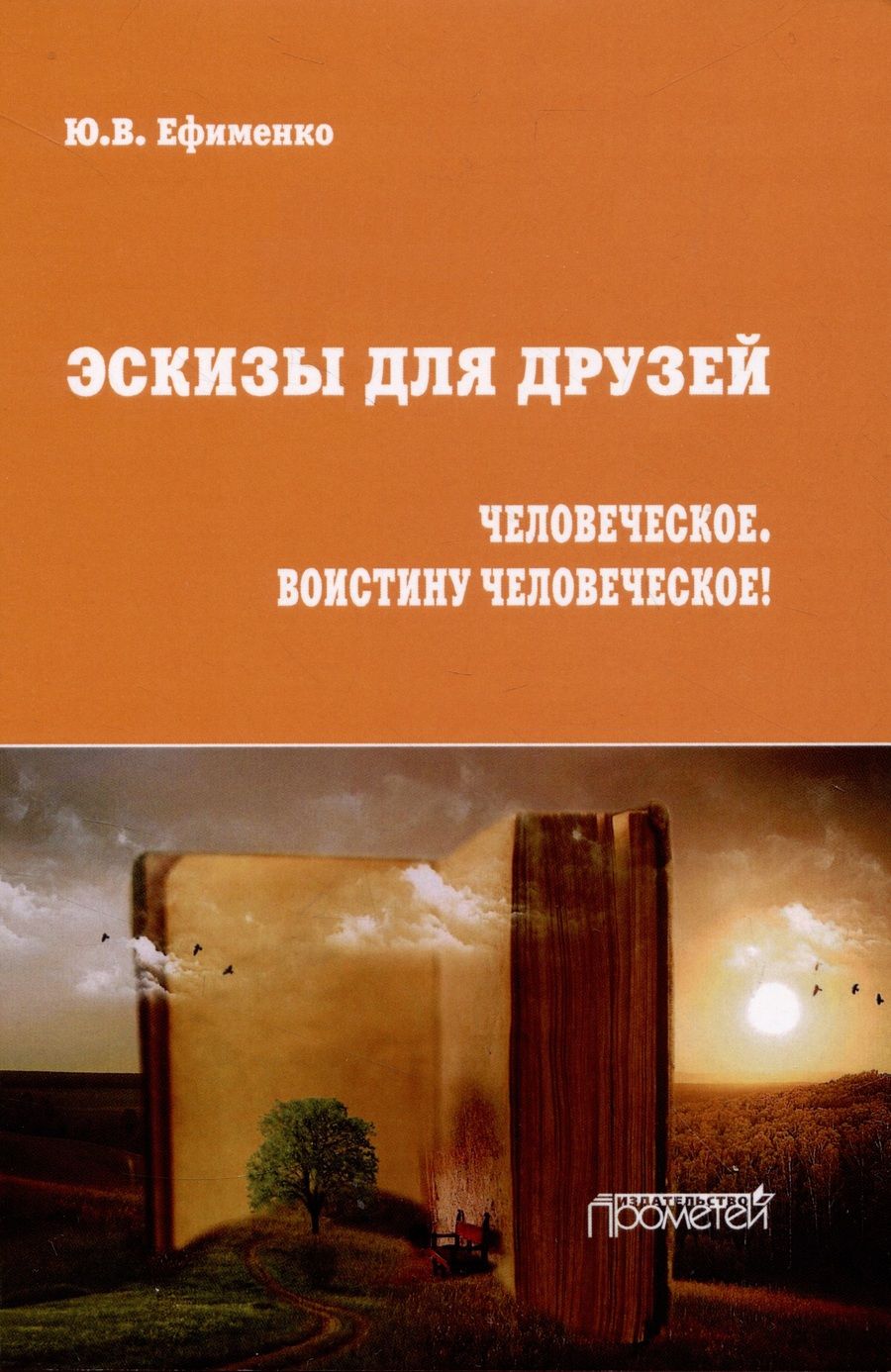 Обложка книги "Ефименко: Эскизы для друзей. Философско-политическая публицистика"