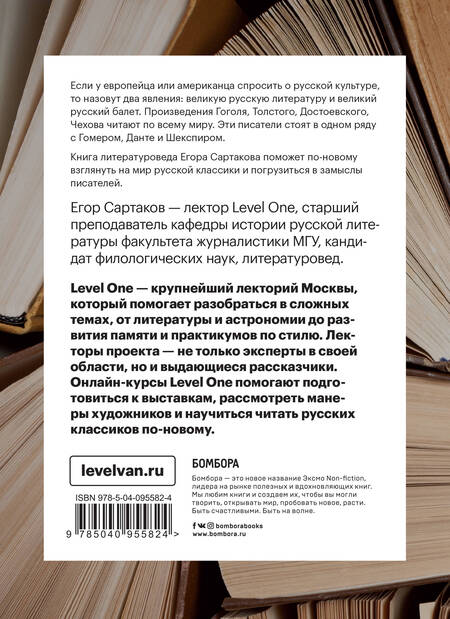 Фотография книги "Егор Сартаков: Русская литература. Просто о важном. Писатели, жанры и произведения"
