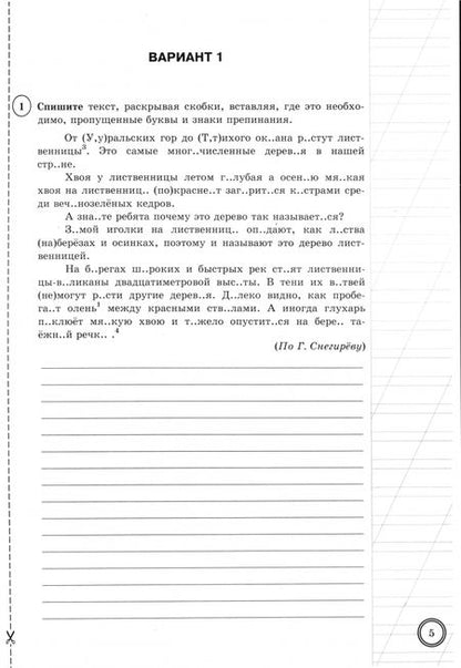 Фотография книги "Егораева, Скрипка, Скрипка: ВПР. Русский язык. 5 класс. 25 вариантов. Типовые задания"