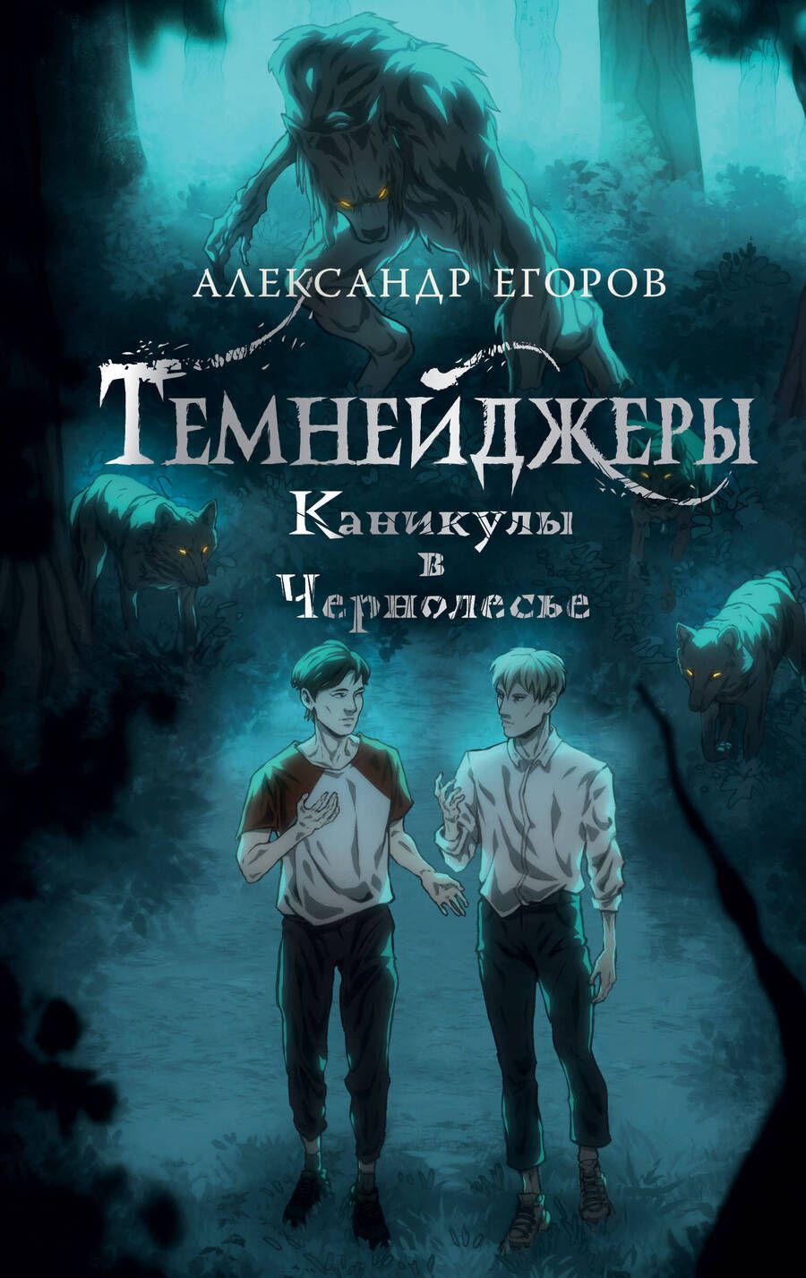 Обложка книги "Егоров: Темнейджеры. Каникулы в Чернолесье"