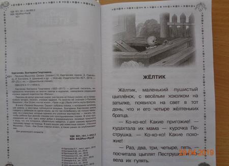 Фотография книги "Екатерина Карганова: Песенка Мышонка"