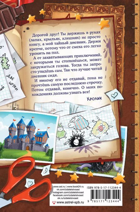 Фотография книги "Екатерина Матюшкина: Книга Кролика про Кролика с рисунками и стихами Кролика. Фея-колтунья и волшебный портал"