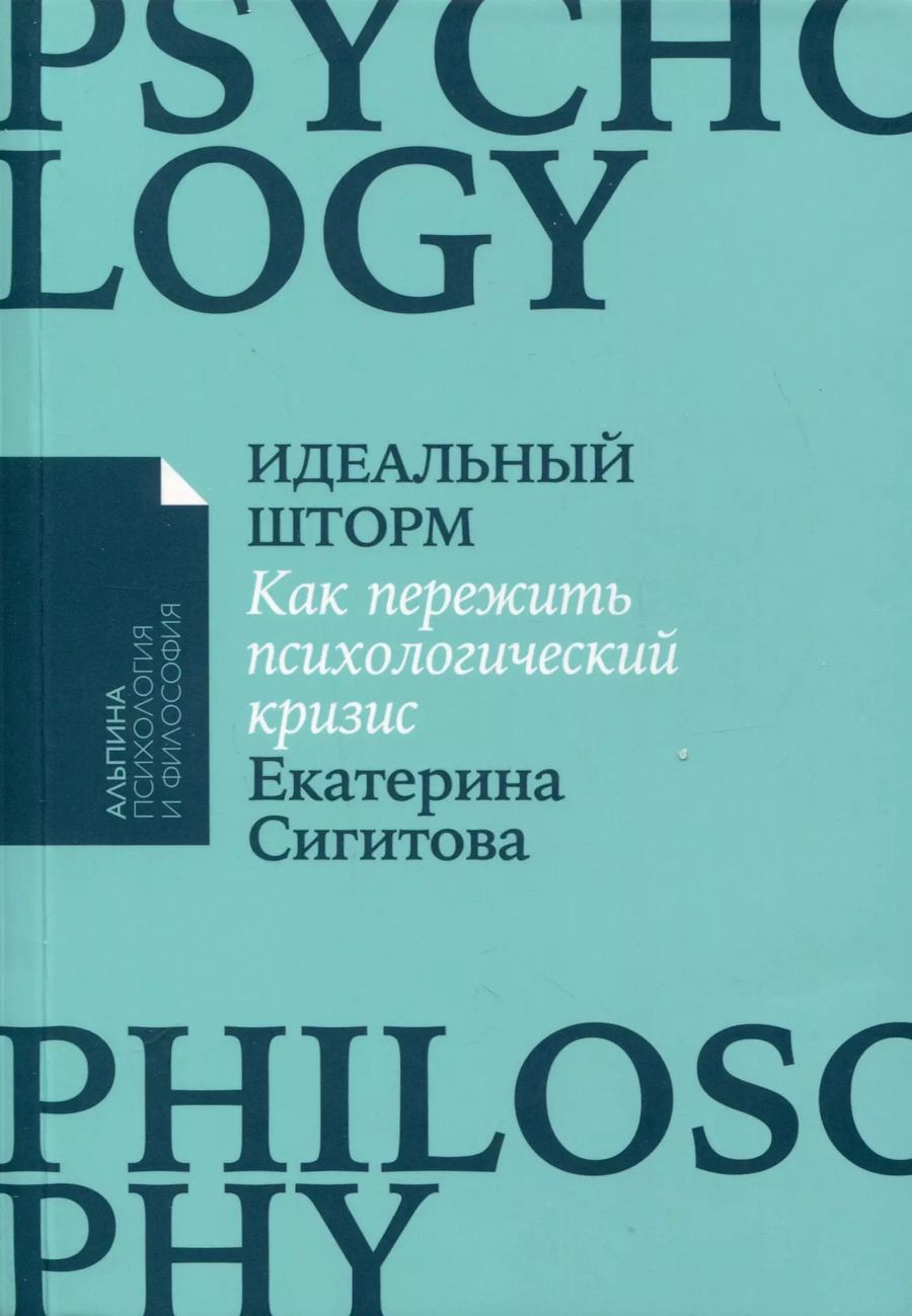 Обложка книги "Екатерина Сигитова: Идеальный шторм. Как пережить психологический кризис"