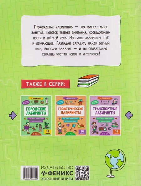 Фотография книги "Елена Александровна: Лабиринты с профессиями: 8-9 лет"