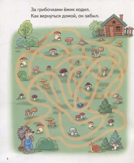 Фотография книги "Елена Бортникова: Лабиринты для детей 5-6 лет"